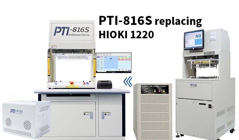 PTI-816S replacing
HIOKI 1220